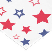 Tafel Runner-July 4th Stars Lange Tafelloper (Hoek)