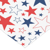 Tafel Runner-July 4th Stars Lange Tafelloper (Hoek)