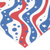 Tafel Runner-July 4th Stars  Lange Tafelloper (Hoek)