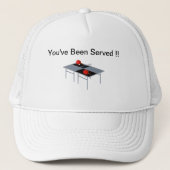 Tafel Tennis You've Been Served, Trucker Pet (Voorkant)