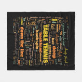 Tafel Terminology Commonly Used Terms Fleece Deken (Voorkant (Horizontaal))