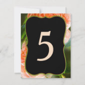 TAFEL TOEWIJZINGSKAARTEN - VERANDER NUMMERS OP ELK KAART (Achterkant)