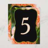 TAFEL TOEWIJZINGSKAARTEN - VERANDER NUMMERS OP ELK KAART (Voorkant / Achterkant)