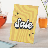Tafel Top Sale Sign, Boutique Sale Signage, Retro Reclamebord Met Voetstuk (Insitu)