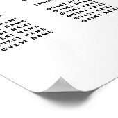 Tafel Trouwstoel 10 Traditioneel Tattoo Anker Poster (Hoek)