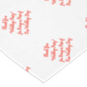 Tafel van bruiloft tafelkleed (Gekanteld)