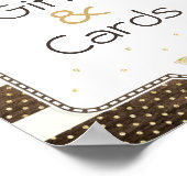 Tafel van pompoenen, hout en ivoor, Baby shower Poster (Hoek)