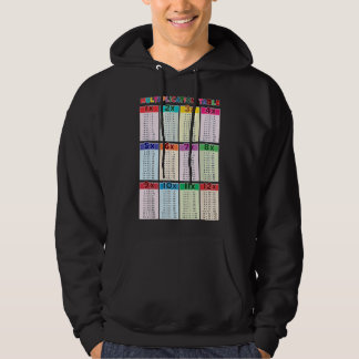 Tafel van Vermenigvuldiging Basisschool Educatief Hoodie