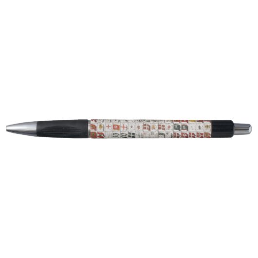 tafel van Zeeen vlaggen, esthetische print Pen (Voorkant)