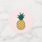 Tafel voor Aloha Bruidsfeest Confetti (Kleine voorkant)