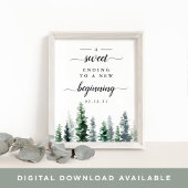 Tafel voor houtweddenboes poster