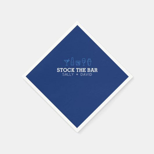 Tafel Voorraad Cocktailservet Servet (Hoek)