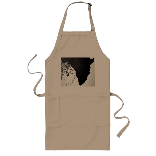 tafelafro lang schort (Voorkant)
