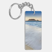 Tafelberg aan de overkant van Tafelbaai Sleutelhanger (Voorkant Links)