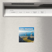 Tafelberg Ariel Cableway Zuid-Afrika Magneet (Insitu (Vaatwasser))