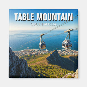 Tafelberg Ariel Cableway Zuid-Afrika Magneet