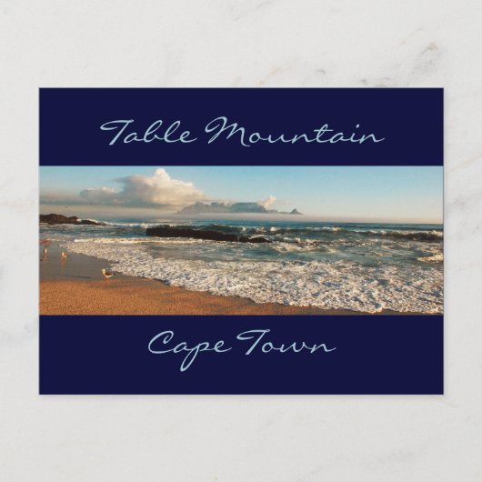 Tafelberg-briefkaarten - pas aan briefkaart (Voorkant)