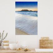Tafelberg in Tafelbaai Poster (Keuken)