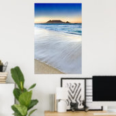 Tafelberg in Tafelbaai Poster (Thuiskantoor)