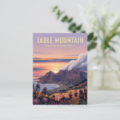 Tafelberg, Kaapstad, West-Kaap Briefkaart (Staand voorkant)