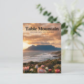 Tafelberg, Kaapstad, West-Kaap Briefkaart (Staand voorkant)