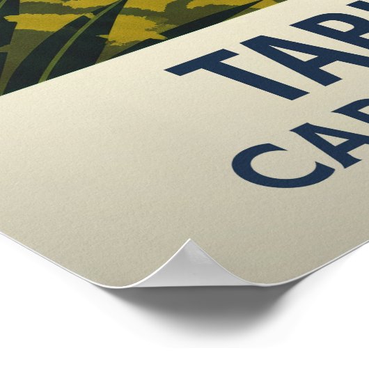 Tafelberg Kaapstad - Zuid-Afrika V02 Poster (Hoek)