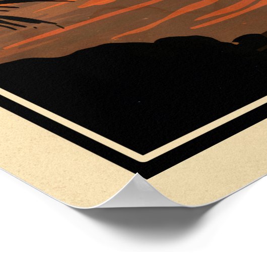 Tafelberg Kaapstad - Zuid-Afrika V06 Poster (Hoek)