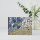 Tafelberg kabelbaan Zuid-Afrika Briefkaart (Staand voorkant)