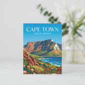 Tafelberg Nationaal Park Zuid-Afrika Briefkaart (Staand voorkant)