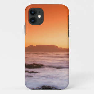 Tafelberg op zonsondergang, Bloubergstrand iPhone 11 Hoesje