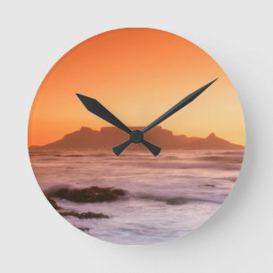 Tafelberg op zonsondergang, Bloubergstrand Ronde Klok