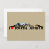 Tafelberg Wildlife Collage Briefkaart (Voorkant / Achterkant)