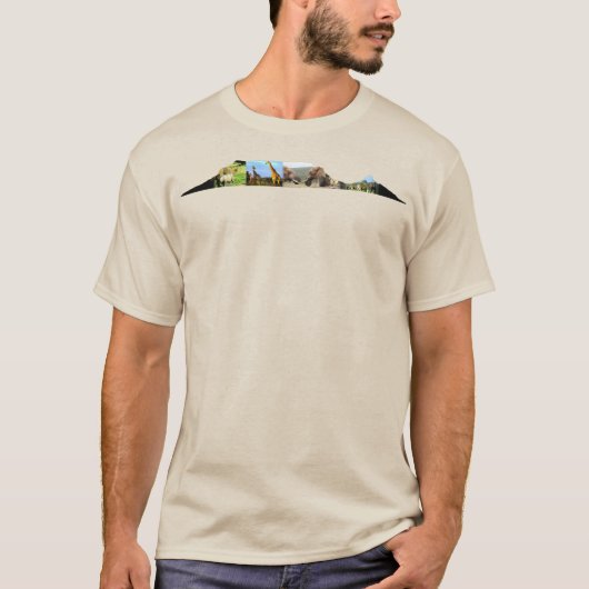 Tafelberg Wildlife Collage T-Shirt (Voorkant)