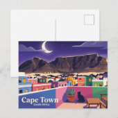 Tafelberg Zuid-Afrika Briefkaart (Voorkant / Achterkant)