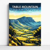 Tafelberg Zuid-Afrika Canvas Print