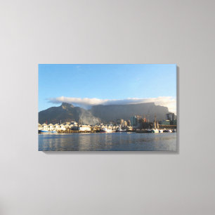 Tafelberg, Zuid-Afrika, Canvasafdruk Canvas Afdruk
