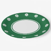 Tafelblad Chic in groen papieren bord (Gekanteld)