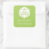 Tafelblad Chic in Peridot Sticker (Tas)