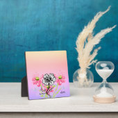 Tafelblad met canvas: Wilde Bloemen Fotoplaat (Insitu)