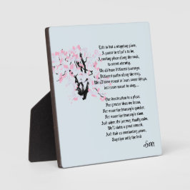 Tafelblad met doek: Boom van het Leven Fotoplaat