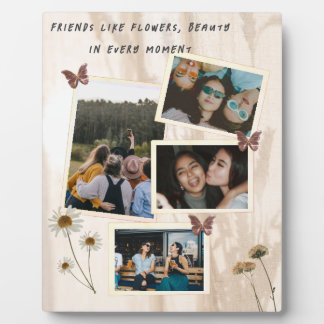 Tafelblad Plaque met Easel Custom Friendship Desig Fotoplaat