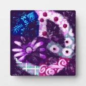 Tafelblad Plaque Whimsical Abstract Vredesbord Fotoplaat (Voorkant)