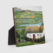 Tafelblad Plaquette met Ezel Iers Ierland Kunst Fotoplaat (Voorkant)