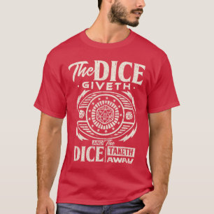 Tafelblad RPG Dobbelspel Bordspel Master Role Play T-shirt