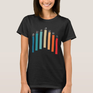 Tafelblad RPG Kerker Dobbelstenen Retro vintage D2 T-shirt