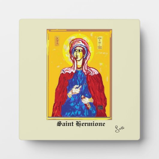 Tafelblad W/Canvas: Saint Hermelien Fotoplaat (Voorkant)
