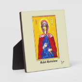Tafelblad W/Canvas: Saint Hermelien Fotoplaat (Voorkant)