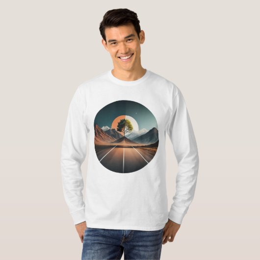 tafelboom t-shirt (Voorkant volledig)