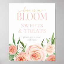 Tafelbord 'Love Is In Bloom Sweets & Treats' 