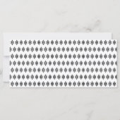 Tafelbord voor de Kaart van de legante bruiloft ge (Achterkant)